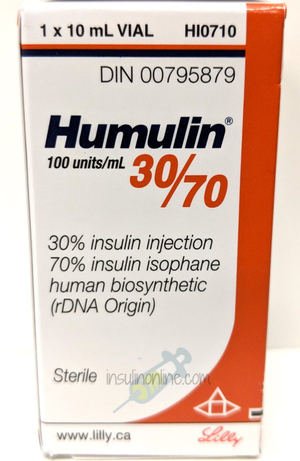 Humulin 30/70 10ml vial