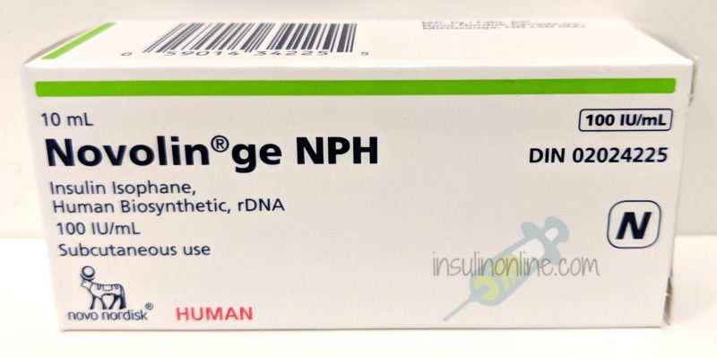 Novolin ge NPH 10ml vial