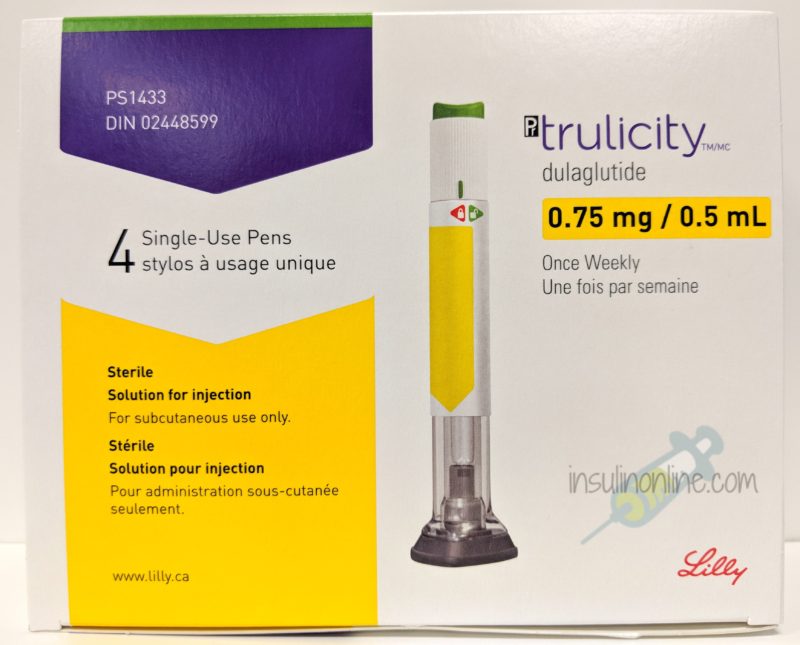 Tulicity 0.75mg/0.5ml 4 pens